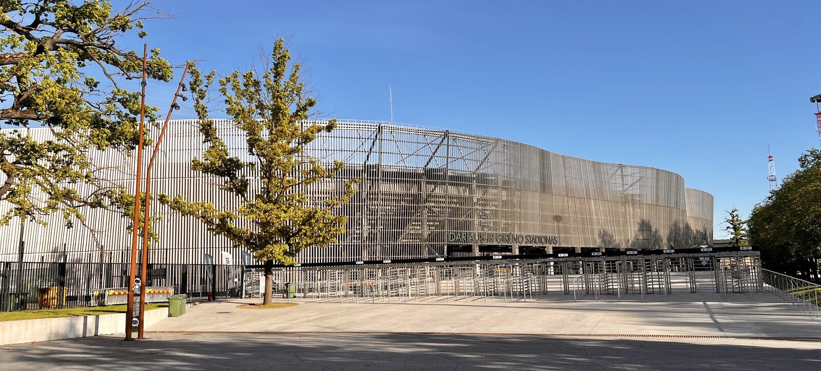 Darius-und-Girėnas-Stadion in Kaunas im Mai 2026